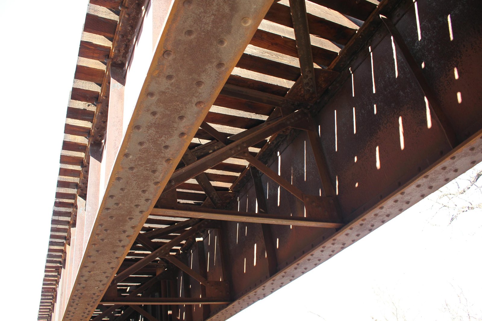 Under bridge
